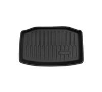 Front and Back Trunk Mat Compatible for Tesla Model 3/Y Highland TPE Carpet Weather-resistant Pads Up and Down Layer(Model3 rear)