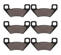 Front and Rear Brake Pad Replacement for Arctic Cat Alterra 1000 TRV 400 450 500 570 700 EPS Mudpro 1000 650 700 Prowler 1000 500 550 550i 650 700 Thundercat 1000 Wildcat 1000i Wildcat 4 1000