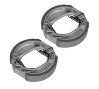 Front and Rear Brake Shoes Pads for Honda Metropolitan 50/50II Jazz 50 CHF50 CHF50S CHF50P 2002-2011, Honda Ruckus 50 NPS50 NPS50S 2003-2019, Replace 06430-GN1-731, Drum Brake Shoe Set