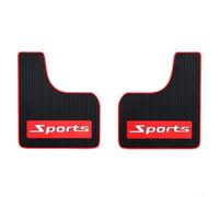 Front and Rear Car Mud Flaps Constructed from Thick Rubber for Fender-Mounted Protection Against Environmental Debris (Small)