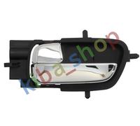 FRONT AND REAR LEFT LEFT DOOR HANDLE FRONT/REAR L INNER BLACK/CHROME FITS