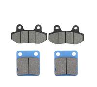 Front and Rear Motorcycle Disc Brake Pads Set, compatible with 50cc-140 Dirt Bikes and Pit Bikes
