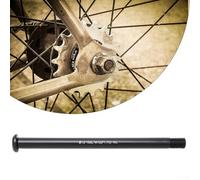 Front and Rear Thru Axle Replacement in 12mm or 15mm Diameter, Multiple Lengths from 122mm to 181mm, Thread Pitch Options P1.5 and P1.75, Lightweight Black Aluminium Alloy(Φ12x166LxM12 (P1.75)x16L)