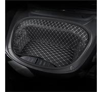 Front And Rear Trunk Mat Car Leather Storage Mat Bottom Protector Interior Decoration For Tesla For Model 3 2020-2023(Front pad)