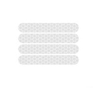 Front and Rear Wheel Cover Reflective Stickers Suitable for Ninebot Max G30 G2 G65 Electric Scooters, Dustproof and Water Resistant for Safety (Silver)