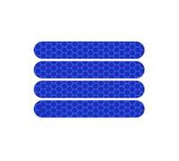 Front and Rear Wheel Cover Reflective Stickers Suitable for Ninebot Max G30 G2 G65 Electric Scooters, Dustproof and Water Resistant for Safety (Blue)
