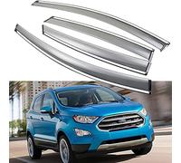 Front And Rear Wind Deflectors for Ford EcoSport 2018-2022, Side Window Wind Deflectors Car Window Rain Sun Viso Deflectors