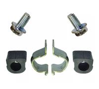 Front Anti Roll Bar Bushes And Brackets Kit Replacement | Compatible With 98-05 VW Bora 1J2, 99-05 Bora 1J6, 02-10 New Beetle 1Y7, 97-06 Golf MK 4, 99-06 Seat Leon 1M1, 98-06 Toledo MK 2 | 1J0407181