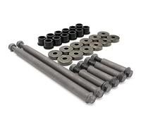 Front Arm Bushing Dust Cover Seal Caps Bolts & NUT Shaft Collars Upper Lower Rebuild kit Fit for Yamaha Banshee 350 450, Raptor 125 250 700 Replaces 90381-15084-00 5YT-23517-00-00 90387-101R3-00