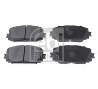 FRONT AXLE 116401 BRAKE PAD SET, DISC BRAKE FITS TOYOTA YARIS/VITZ 1.0 VVT-I