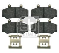 FRONT AXLE 16211 BRAKE PAD SET, DISC BRAKE FITS VOLVO 740 2.3
