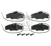 FRONT AXLE 16221 BRAKE PAD SET, DISC BRAKE FITS PEUGEOT 406 1.6