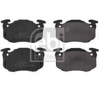 FRONT AXLE 16236 BRAKE PAD SET, DISC BRAKE FITS FOR RENAULT CLIO I 1.1