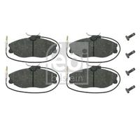 FRONT AXLE 16257 BRAKE PAD SET, DISC BRAKE FEBI BILSTEIN