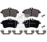 FRONT AXLE 16529 BRAKE PAD SET, DISC BRAKE FITS MERCEDES-BENZ A-CLASS A 200