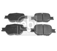 FRONT AXLE 16578 BRAKE PAD SET, DISC BRAKE FEBI BILSTEIN