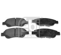 FRONT AXLE 16589 BRAKE PAD SET, DISC BRAKE FITS CITROËN C1 1.0
