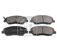 FRONT AXLE 16667 BRAKE PAD SET, DISC BRAKE FEBI BILSTEIN
