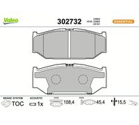 VALEO 302732 Brake pad set