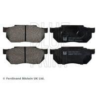FRONT AXLE ADH24207 BRAKE PAD SET, DISC BRAKE BLUE PRINT