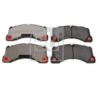 FRONT AXLE BRAKE PAD SET, DISC BRAKE 116042