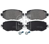 FRONT AXLE BRAKE PAD SET, DISC BRAKE 116245