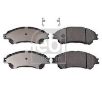 FRONT AXLE BRAKE PAD SET, DISC BRAKE 116275