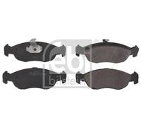FRONT AXLE BRAKE PAD SET, DISC BRAKE 16238