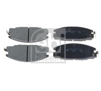 FRONT AXLE BRAKE PAD SET, DISC BRAKE 16323