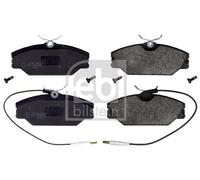 FRONT AXLE BRAKE PAD SET, DISC BRAKE 16381