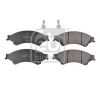 FRONT AXLE BRAKE PAD SET, DISC BRAKE 170380