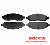 0986 494 107 Front Brake Pad Set 4x Pads Integrated Wear Indicator Braking Bosch