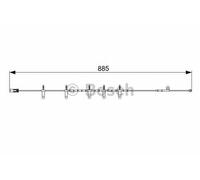 BOSCH WEAR SENSOR F.BRAKE PAD - 1987473015