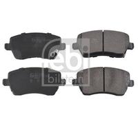 FRONT AXLE FITS FOR NISSAN SUNNY BRAKE PAD SET, DISC BRAKE 116199 FEBI BILSTEIN