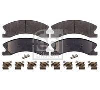 FRONT AXLE FITS JEEP GRAND BRAKE PAD SET, DISC BRAKE 116372 FEBI BILSTEIN