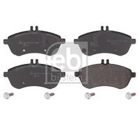 FRONT AXLE FITS MERCEDES-BENZ BRAKE PAD SET, DISC BRAKE 16749 FEBI BILSTEIN