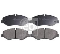 FRONT AXLE FITS MERCEDES-BENZ EQV BRAKE PAD SET, DISC BRAKE 16945 FEBI BILSTEIN
