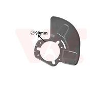 FRONT AXLE LEFT SPLASH GUARD, BRAKE DISC 3745373