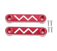 Front Axle Plate Cover for Yamaha TMAX 530 2015-2018 & TMAX SX/DX 2017-2018, CNC Aluminum Motorcycle Modification, Black (Red)