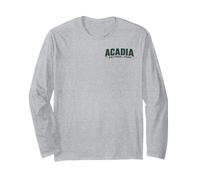 (Front & Back) Best Destinations at Acadia National Park Long Sleeve T-Shirt