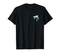 Front Back Cool Shark Lover Marine Biology Nautical Shark T-Shirt