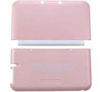 Front Back Faceplate Plates Upper & Bottom Battery Housing Shell Case Cover for 3DS XL / 3DS LL Game Console(Pink)