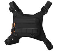 Front Backpack - Adjustable and Breathable Sports Vest | Nylon Oxford 25 x 15 x 5 cm Durable Portable Large Capacity Dustproof Camping Cycling Travel Fishing Outdoor