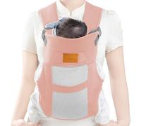Front Backpack - Breathable Front with Adjustable Head Support | Lightweight Backpack for Daily Activities Travel Urban Walks Transportation