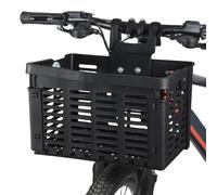 Front Bicycle Carrier - Quality Adjustable Rack, Cycling Storage Solution | Handlebar Basket, Transport Organizer, Bike Cargo Tray | Sturdy Carrier For Urban Commuting Mountain Road Cycling Trips