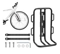 Front Bicycle Pickup, Front Frame | Large Cargo Capacity Luggage Carrier Aircraft Carrier,Cycling Accessories, Luggage Rack Bags for Fork Tube