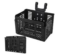 Front Bike Basket - Quick Release Basket Rack, Detachable Dog Cat Basket Holder, Foldable Front Bicycle Bucket, Detachable Cycling Handlebar |