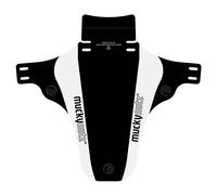 Front Bike Mudguard Mucky Nutz Front Face Fender V2 Black/White
