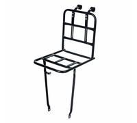 Front bike rack Basil large matte black 26"-28" eyelet fork and handlebar hook a