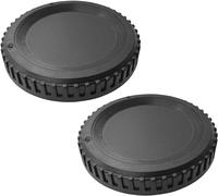 Front Body Cap Cover for Nikon D3500 D3400 D3300 D3200 D3100 D5600 D5500 D5300 D5200 D5100 D7500 D7000 D850 D810 D800 D750 D350 D90 D80 D70 DSLR Cameras,Hxdzieory [2 Pack]